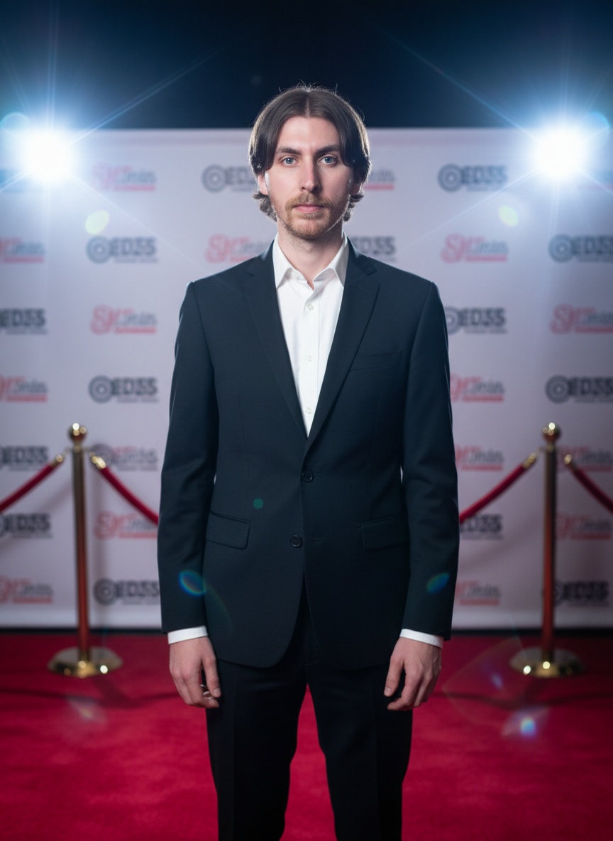 Paparazzi Red Carpet AI effect example for gaming avatar