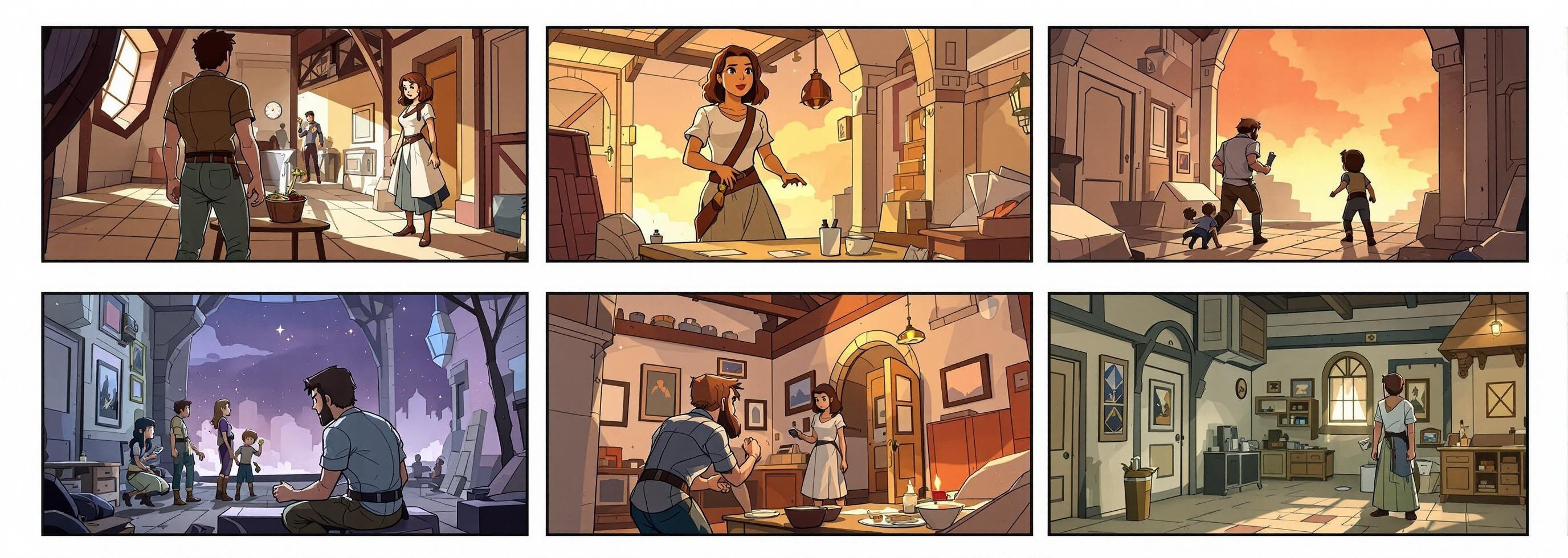 Pre-production and storyboards